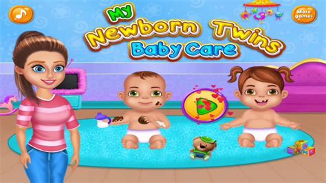 Fun Baby Games My Newborn Twins Baby Care Kids Game Trailer By