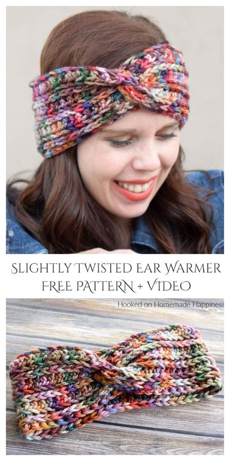Twisted Ear Warmer Free Crochet Patterns Diy Magazine Crochet Ear