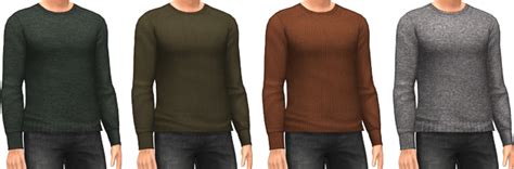 Sims 4 Ccs The Best Mens Sweaters By Marvinsims