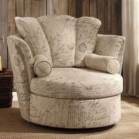 Therefore, when picking an acccent chair to complement your sofa, have fun with it! Aurelia Oatmeal Linen Swivel Accent Chair - Accent Chairs ...