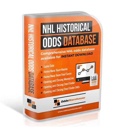 Tutorial with rules, methodologies, win rates and odds, based on 5,000 games played from 1994 to 2012 seasons. NHL Historical Sports Betting Odds Database - OddsWarehouse