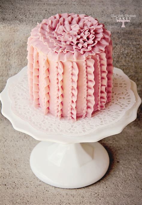 Top 25 Cakes With Buttercream Ruffles Page 24 Of 25