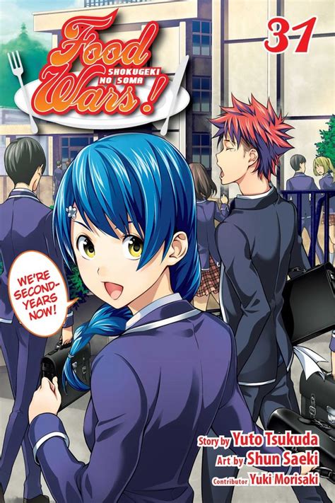 Illustration © fast food wars © enjelicious. Food Wars! Manga Volume 31