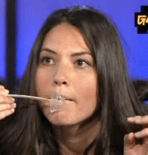 Licking Olivia Munn Find Share On Giphy