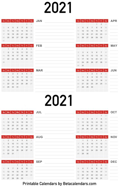 September 2021 Calendar Printable Betacalendars