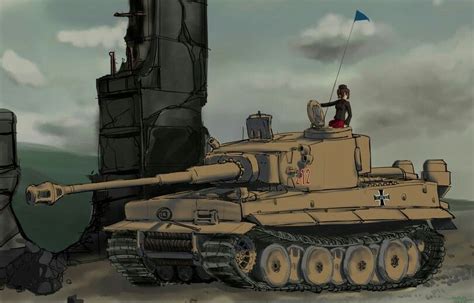 Girls Und Panzer The Tiger Historical Anime Anime Military Anime Tank