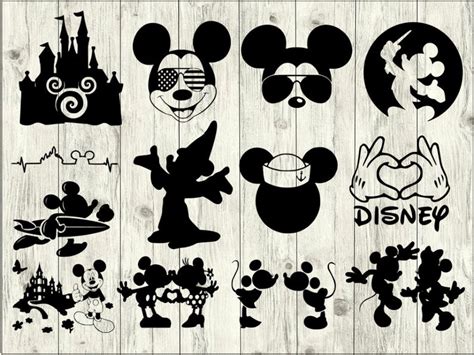 Disney clipart silhouette, Disney silhouette Transparent FREE for