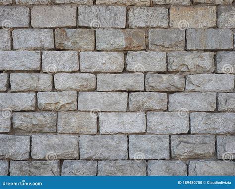 Grey Stone Wall Background Stock Photo Image Of Backdrop 189480700