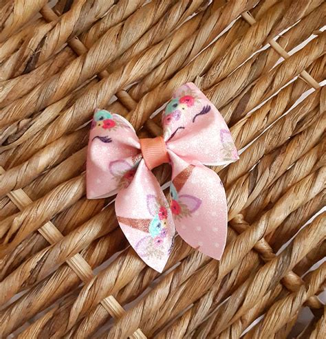 Faux Leather Bow Hair Bow Girls Leather Bow Synthetic Etsy
