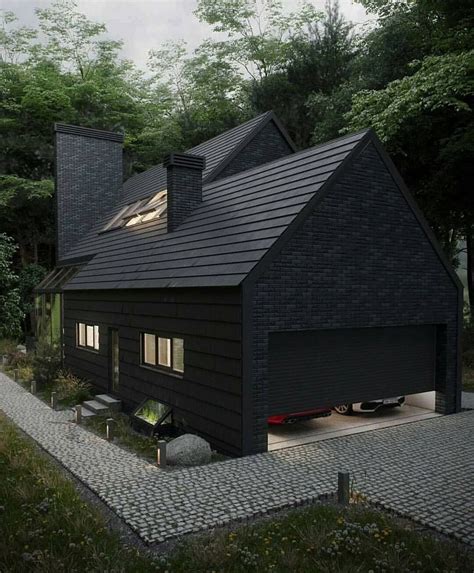 Mans Space On Instagram All Black Classyhomes House Exterior