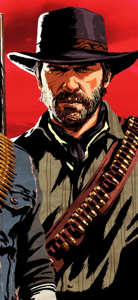 Follow the vibe and change your wallpaper every day! 1125x2436 2020 Red Dead Redemption In 2 4k Iphone XS ...