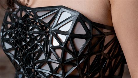 3d printed dress exposes your skin as you share online data the creators project impression 3d