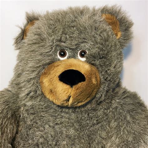 Rare Fiesta Grizzly Bear Jumbo Plush Stuffed Animal Toy 1126g X Large