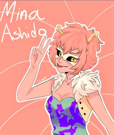 Mina Ashido My Hero Academia Amino