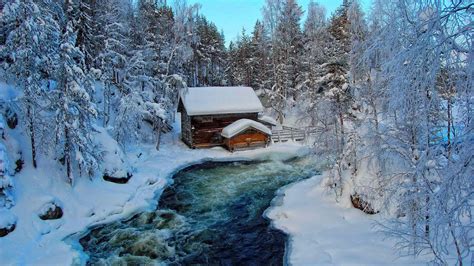 Winter Cabin Wallpapers Top Free Winter Cabin Backgrounds WallpaperAccess