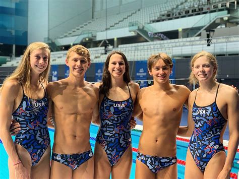 Usa Team For World Junior Swimming Championships Elects Captains