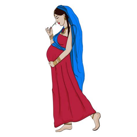 250 indian preganant woman stock illustrations royalty free vector graphics and clip art istock