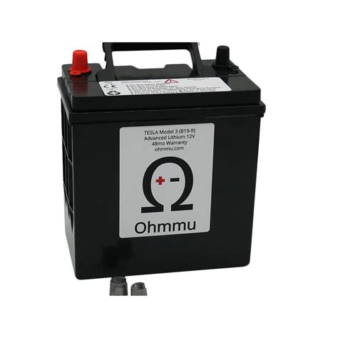 Buy Ohmmu 12v Lithium Battery For Tesla Model X S 3 Y — Reeldeal Ev