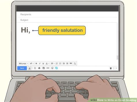 4 Simple Ways To Write An Email Greeting Wikihow Tech