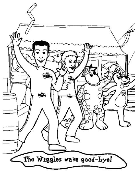 Free Wiggles Coloring Pages Download Free Wiggles Coloring Pages Png