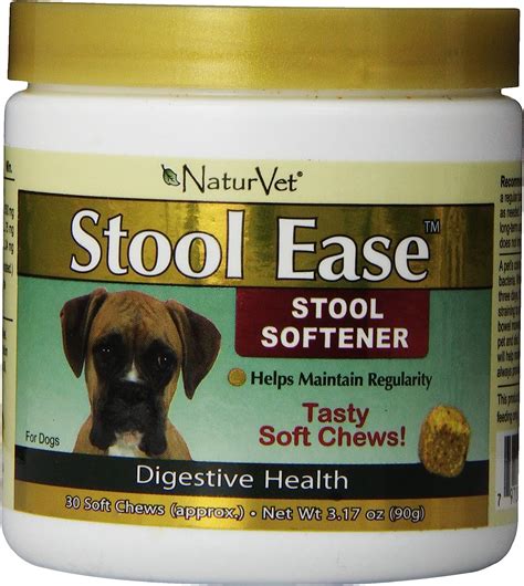 Naturvet 30 Count Stool Ease Soft Chews For Dogs Pet