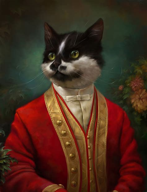 Classical Portraits Of The Hermitage Cats