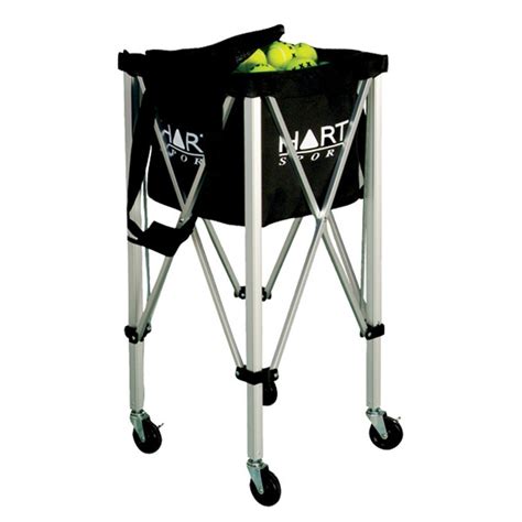Hart Tennis Ball Cart Lightweight Sturdy Aluminium Trolley 19 356