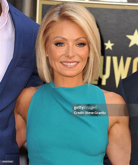 Kelly Ripa Honored With Star On The Hollywood Walk Of Fame On October