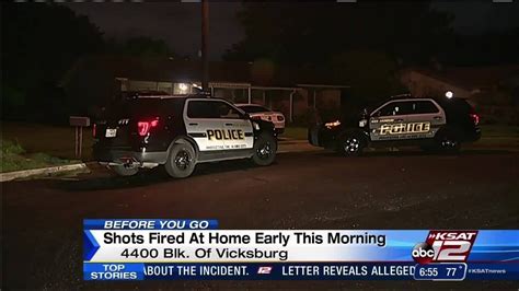 sapd investigates shots fired into east side home youtube