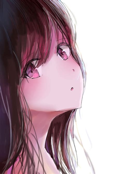 1920x1080px 1080p Free Download Girl Glance Portrait Anime Art