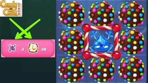 Color Bomb Combo Frog 7282 Level Candy Crush Saga Level 7282 Youtube