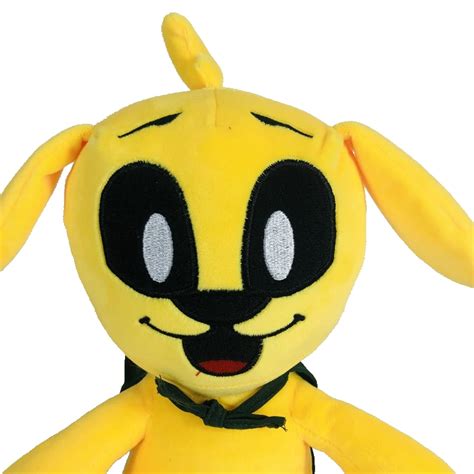 25cm Mikecrack Mike Crack Plush Toys Yellow Dog Soft Stuffed Dolls