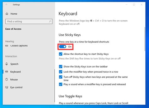 How To Turn Off Sticky Keys Windows 10 2 Methods