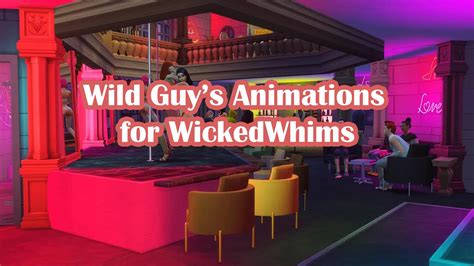 Wild Guys Animations Sims 4 Update