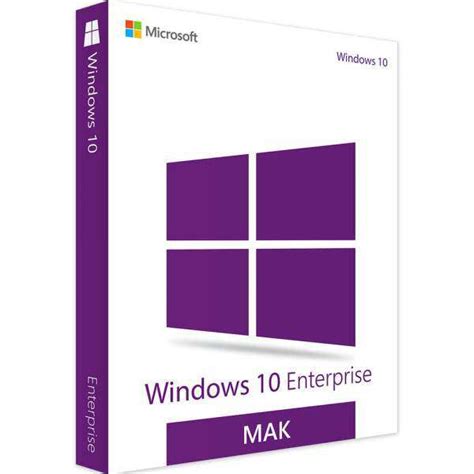 Windows 10 Enterprise Mak Key 5pcs 3264 Bit