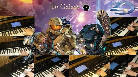 Halo 4 Theme To Galaxy Instrumental Arrangement Youtube