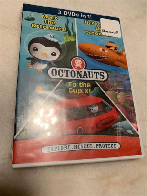 The Octonauts Meet The Octonauts Dvd 3 In 1 Dvd Ebay