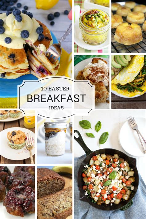 10 Ideas For Easter Morning Breakfast Dream Create Inspire Link