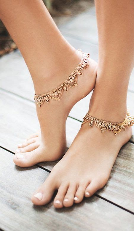 Free People Raindrops Anklet Set Anklet Ankle Bracelets Foot Jewelry