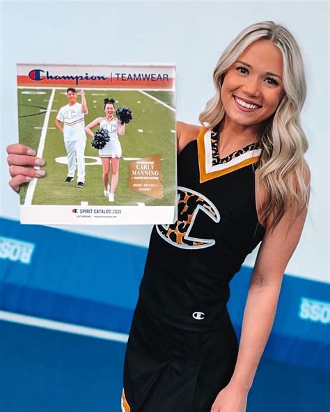 Carly Manning Unveils Her First Champion Cheer Uniform Champion