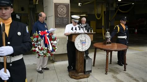 Solemn Tribute Fallen Firefighters Honored