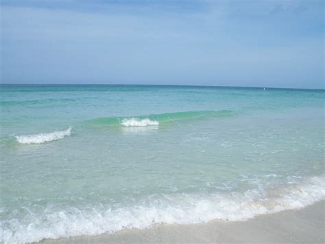Crystal Clear Water Florida Nature Ocean Sand Sky Waves Bahamas