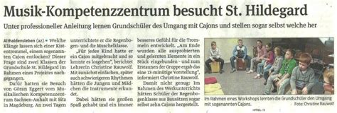 Presse St Hildegard Grundschule Haldensleben