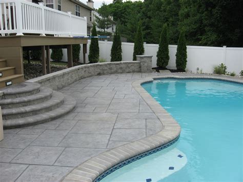 Stamped Concrete Companies In Bucks County Pa Landscaping Company Nj