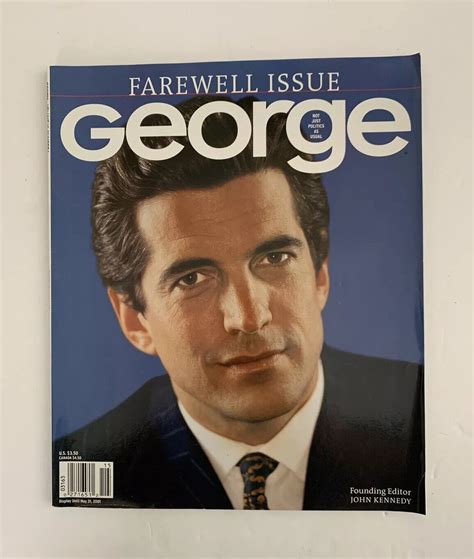 George Magazine Jfk Jr John F Kennedy Jr Farewell Issue Vol Vi Num 1