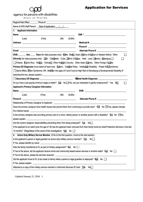 Regions financial corporation, with $125 billion in assets, is a member of the s regions bank works hard to offer employees comprehensive benefits, including competitive pay. Apd - Application For Services Form printable pdf download