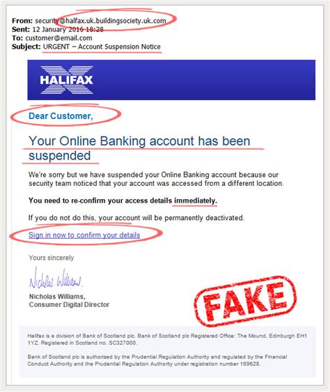 New Halifax Bank Phishing Scam Sent By Letter Web Growth Web Design