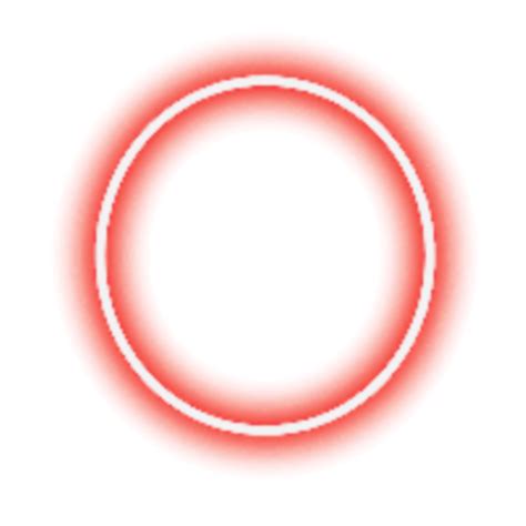 Hd Glowing Red Neon Outline Circle Png Citypng Images