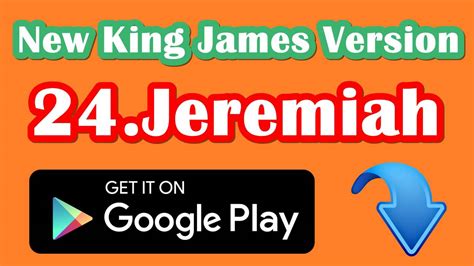 Nkjv Audio Bible 24 Jeremiah Old Testament New King James Version
