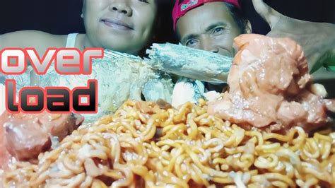 Overload Sa Noodles Adobong Manok Asmr Sjtv Youtube